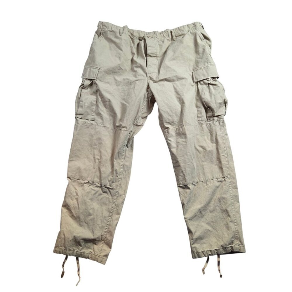 Propper Tactical Cargo Pants Mens 2XL Beige Outdoors Button Fly